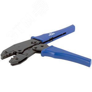 Пресс-клещи (кримпер) для обжима наконечников электропроводов с сечением 0,5-10 мм - фото 6