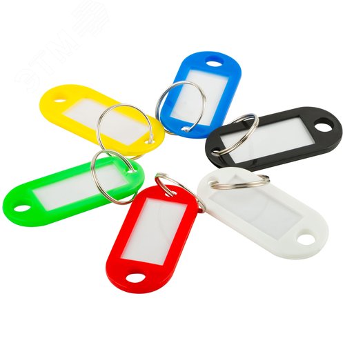 Бирки для ключей, набор 6шт - фото 2