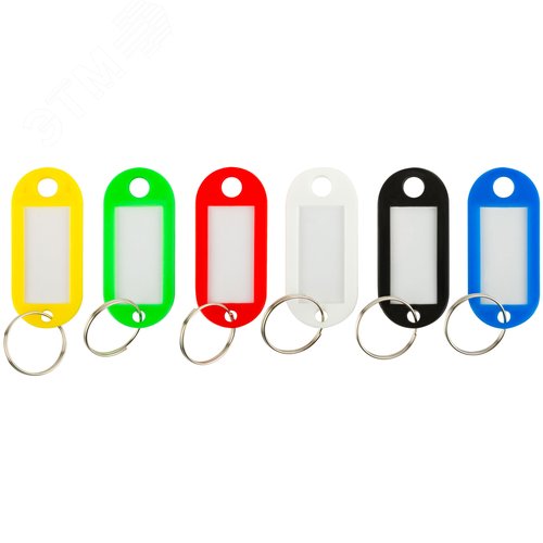 Бирки для ключей, набор 6шт - фото 4