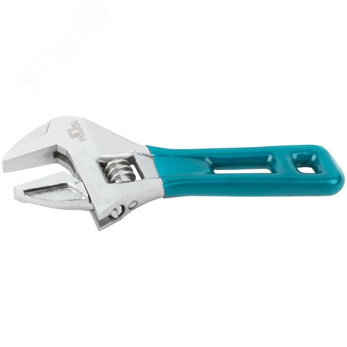 Ключ разводной с тонкими губками, пластиковая накладка на ручку, 135 мм, 30 мм - фото 5