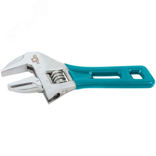 Ключ разводной с тонкими губками, пластиковая накладка на ручку, 150 мм, 36 мм - фото 5