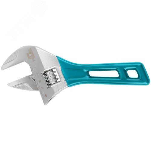 Изображение товара Ключ разводной с тонкими губками, пластиковая накладка на ручку, 200 мм, 45 мм (шт)