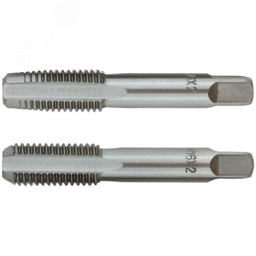 Изображение товара Метчики ручные, комплект 2 шт М16x2.0 мм (упак)