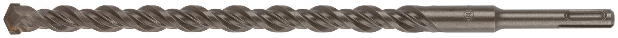 Изображение товара Бур по бетону Profi 16x310 мм SDS-Plus двойная резьба для ударного сверления
