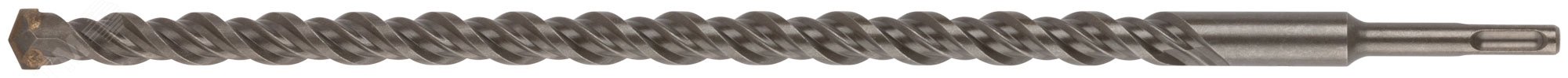 Изображение товара Бур по бетону Profi, 18x460 мм, SDS-Plus, двойная резьба, легированная сталь