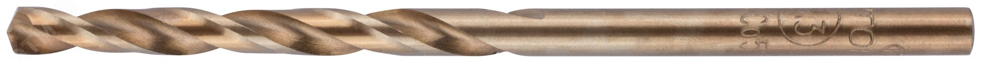 Изображение товара Сверло по металлу CUTOP Profi с кобальтом 3.3 мм 65 мм 2 шт