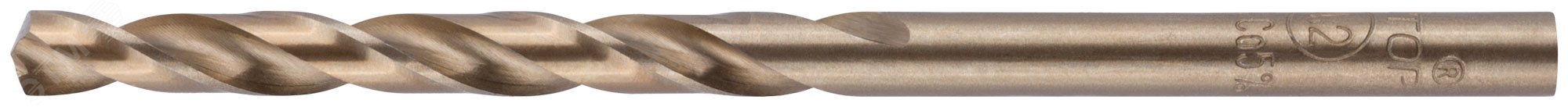 Изображение товара Сверло по металлу Cutop Profi с кобальтом 4.2X75 мм, 2 шт