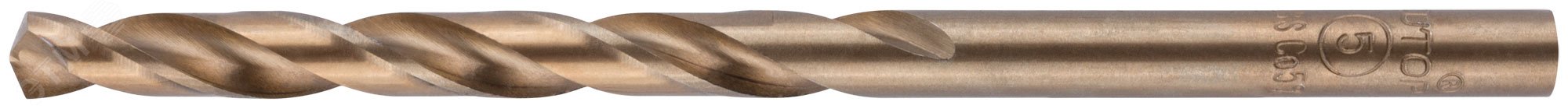 Изображение товара Сверло по металлу Cutop Profi с кобальтом 5% 5X86 мм, 2 шт (упак)
