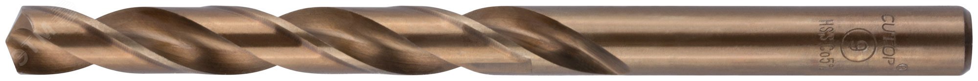 Изображение товара Сверло по металлу кобальт 5% CUTOP Profi 9X125 мм высокоточное