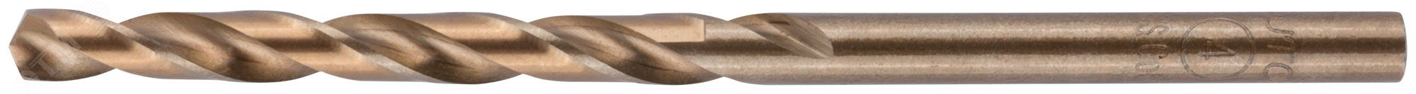 Изображение товара Сверло по металлу CUTOP Profi 4X75 мм с кобальтом 5%, 10 шт