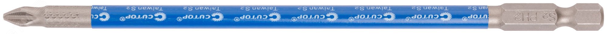 Изображение товара Набор бит стальных 2 шт Profi PH2 150 мм CUTOP
