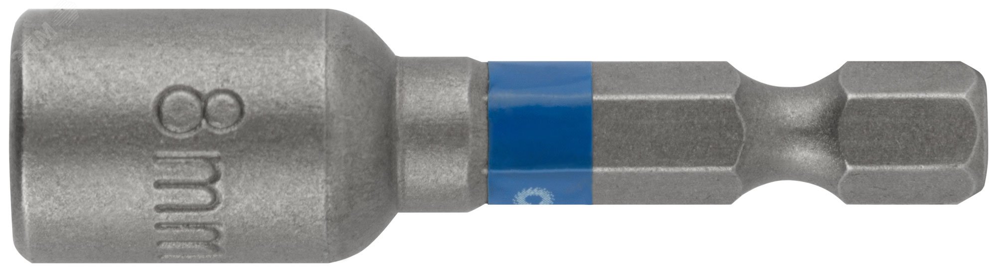 Изображение товара Набор бит с торцевыми магнитными головками 8 мм Profi 2 шт из стали S2