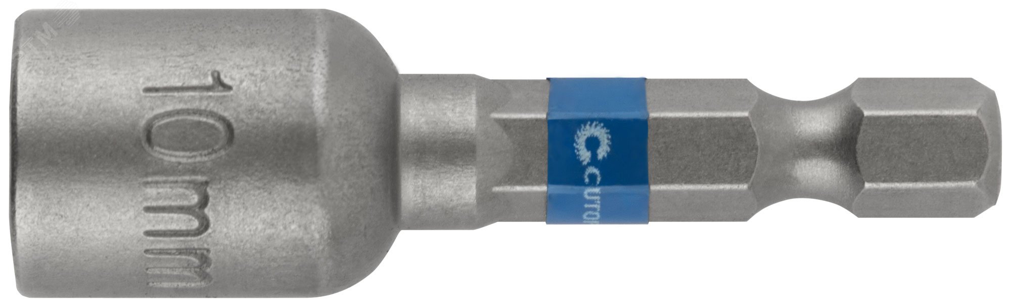 Изображение товара Набор бит с торцевыми магнитными головками 10 мм, 2 шт, Profi, 48 мм (упак)