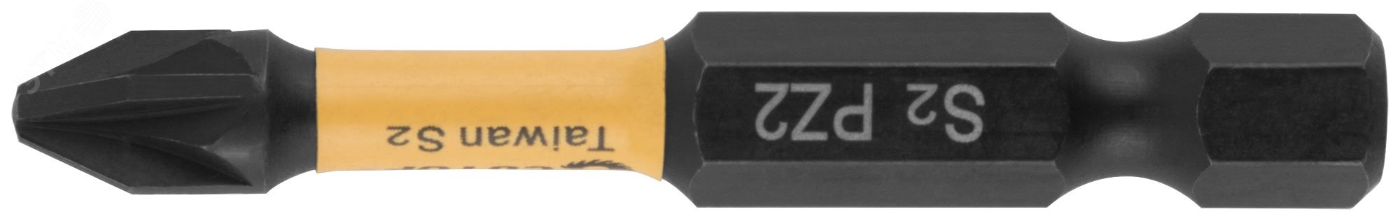 Изображение товара Набор торсионных бит Profi Plus PZ2 50 мм 2 шт из стали S2 Изображение товара Набор торсионных бит Profi Plus PZ2 50 мм 2 шт из стали S2