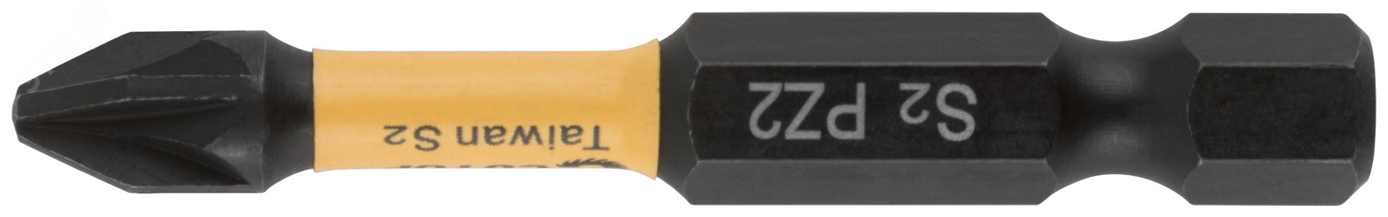 Изображение товара Набор торсионных бит Profi Plus PZ2 50 мм 10 шт для высокой нагрузки