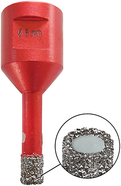 Коронка алмазная универсальная для УШМ Cutop Special 6x10xМ14x60 мм