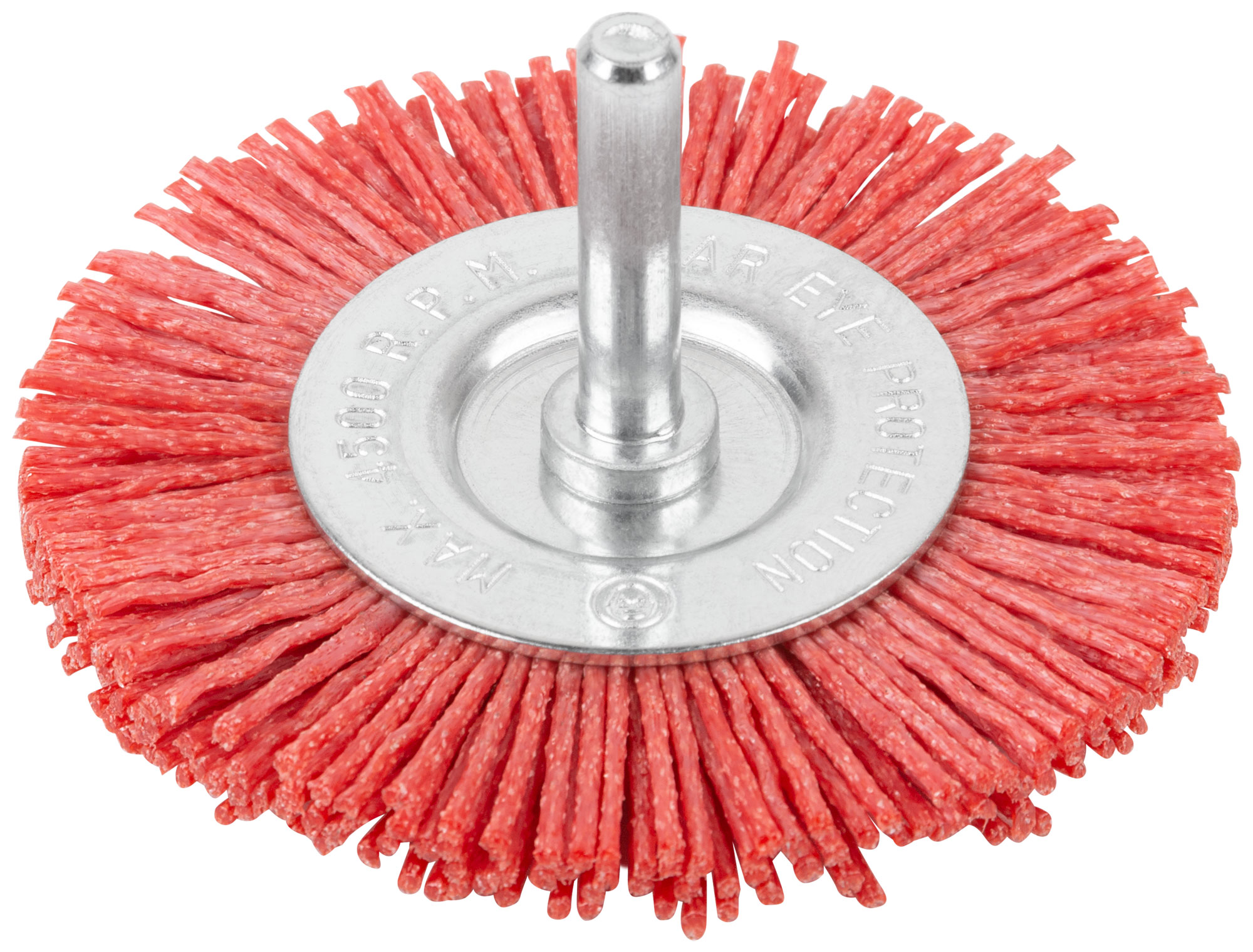Щетка для дрели, Плоская, нейлон, 75 мм, блистер, Profi