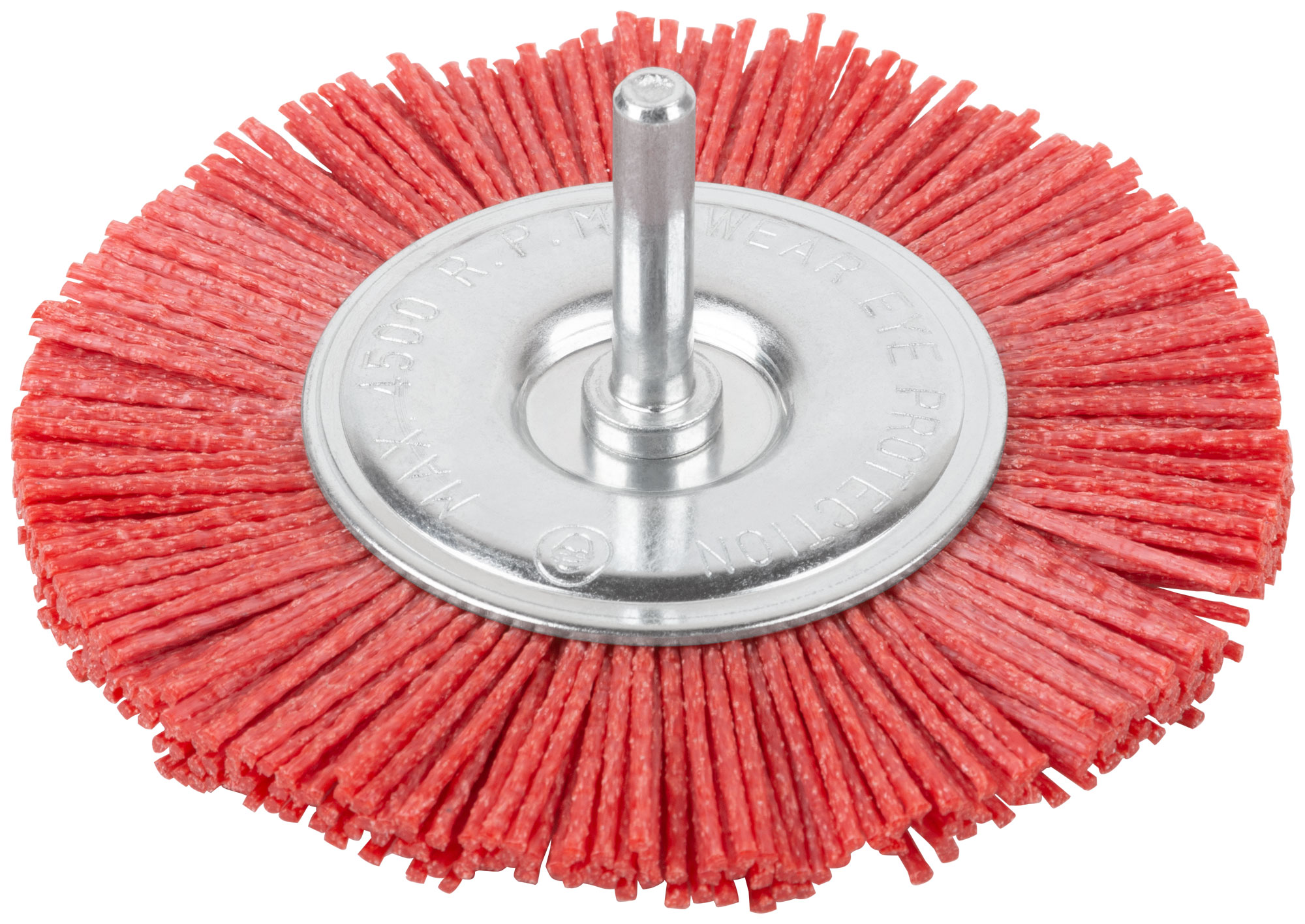 Щетка для дрели, Плоская, нейлон, 100 мм, блистер, Profi
