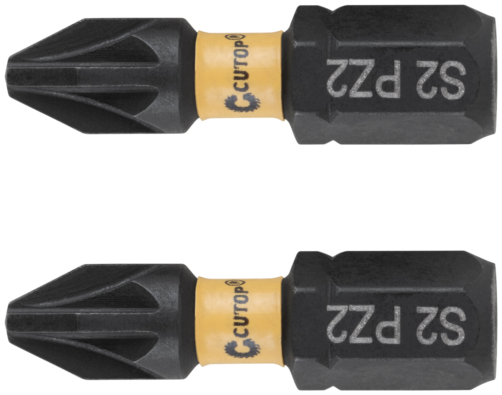 Набор торсионных бит, 2шт., CUTOP Profi Plus, PZ2, 25 мм