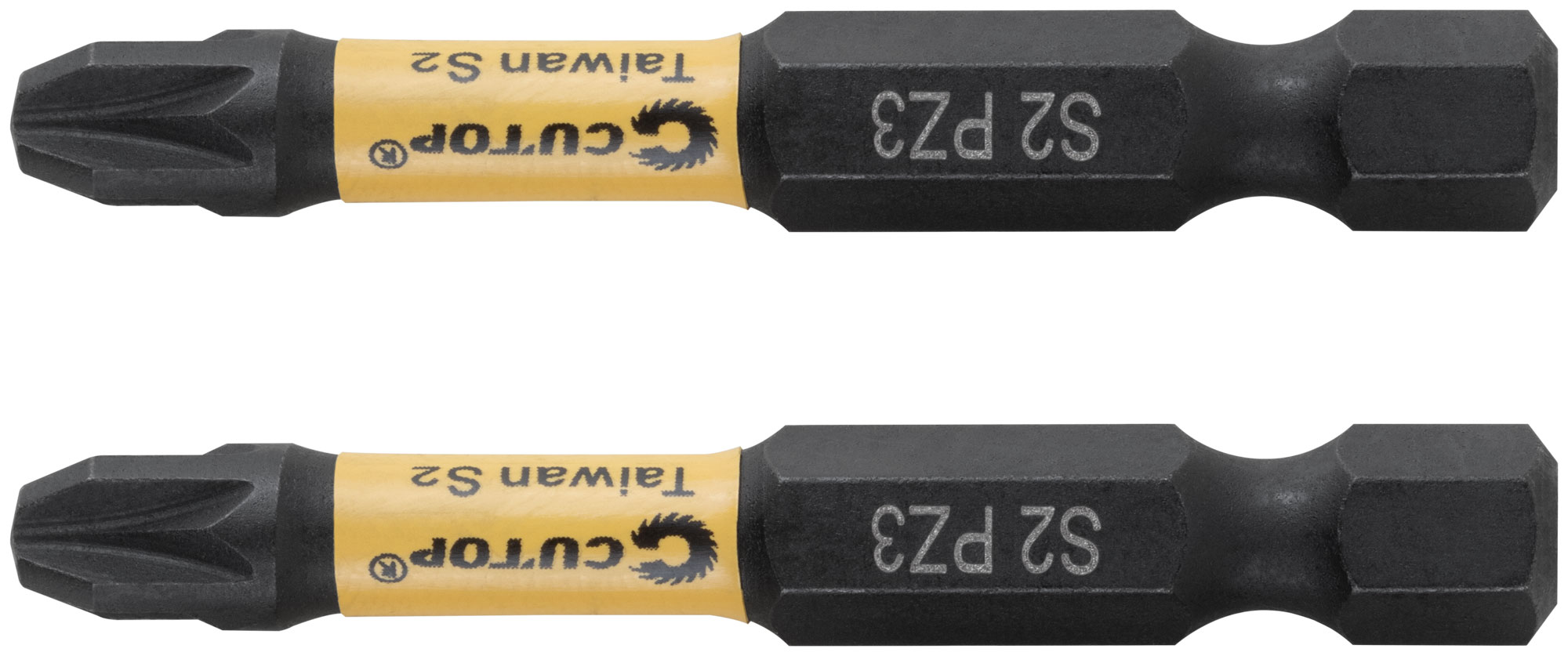 Набор торсионных бит, 2шт., CUTOP Profi Plus, PZ3, 50 мм