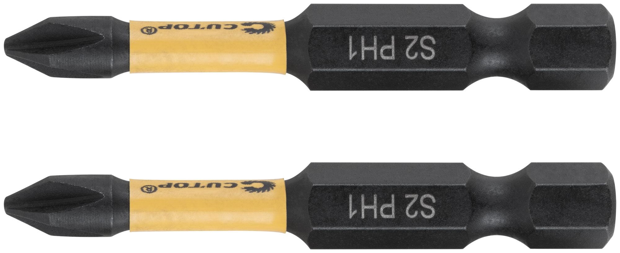 Набор торсионных бит, 2шт., CUTOP Profi Plus, PH1, 50 мм