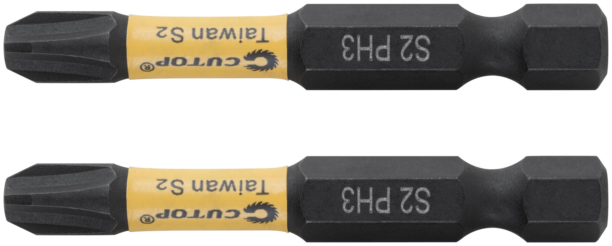 Набор торсионных бит, 2шт., CUTOP Profi Plus, PH3, 50 мм