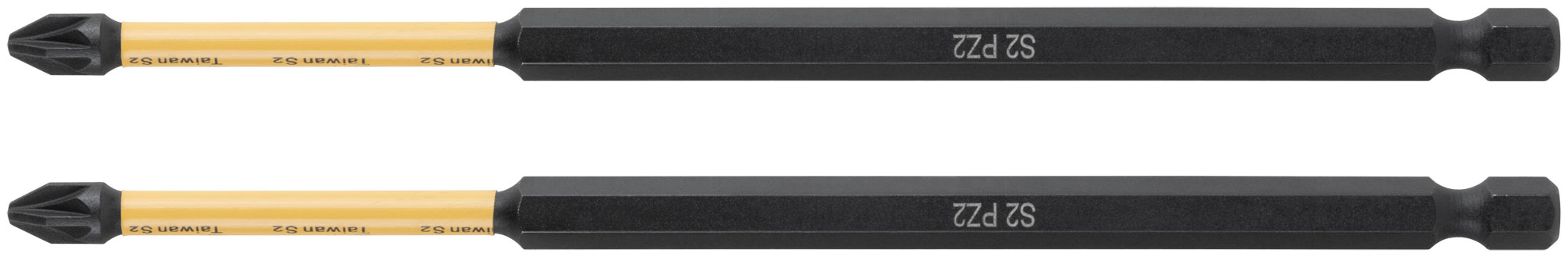 Набор торсионных бит, 2шт., CUTOP Profi Plus, PZ2, 150 мм