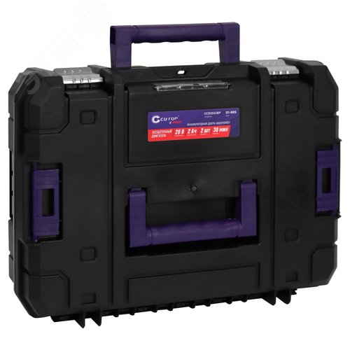 Шуруповерт  E-Profi 20В, 13мм, 2 Батареи, 2ач, З/у (кулер), пл. бокс. - фото 4