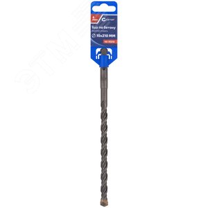 Бур по бетону , Profi, двойная резьба, SDS-Plus, 10x210 мм - фото 2
