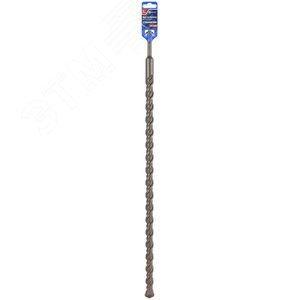 Бур по бетону , Profi, двойная резьба, SDS-Plus, 22x600 мм - фото 2