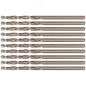 Сверло по металлу Cutop Profi с кобальтом 5%, 2X49 мм (10 шт) - фото 2