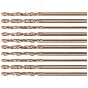 Сверло по металлу Cutop Profi с кобальтом 5%, 2.3X53 мм (10 шт) - фото 4