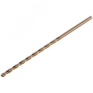Сверло по металлу удлиненное Profi с кобальтом 5%, 3x100 мм (10 шт.) - фото 2