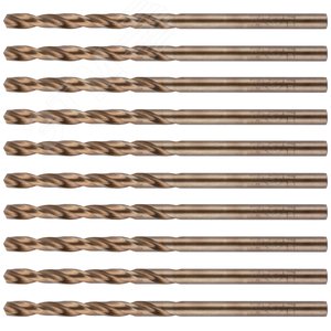 Сверло по металлу Cutop Profi с кобальтом 5%, 3.2X65 мм (10 шт) - фото 4