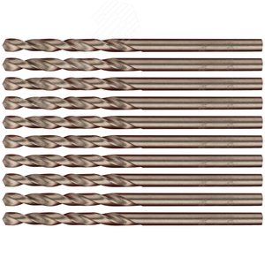Сверло по металлу Cutop Profi с кобальтом 5%, 3.3X65 мм (10 шт) - фото 2