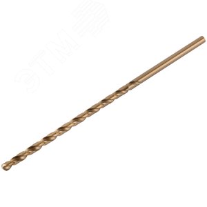 Сверло по металлу удлиненное Profi с кобальтом 5%, 3,5x112 мм (10 шт.) - фото 2