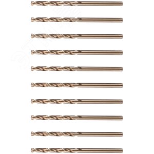 Сверло по металлу Cutop Profi с кобальтом 5%, 3.6X70 мм (10 шт) - фото 4