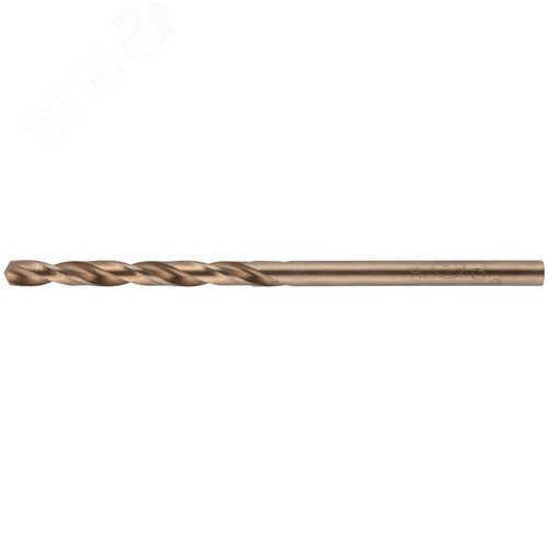 Изображение товара Сверло по металлу Cutop Profi с кобальтом 5% 3X61 мм, 2 шт (упак)