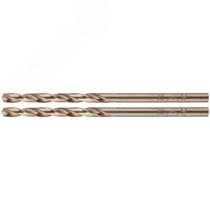 Сверло по металлу Cutop Profi с кобальтом 5% 3.1X65 мм, 2 шт - фото 4
