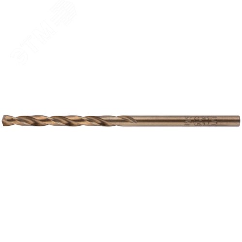 Изображение товара Сверло по металлу Cutop Profi с кобальтом 5% 3.2X65 мм, 2 шт (упак)