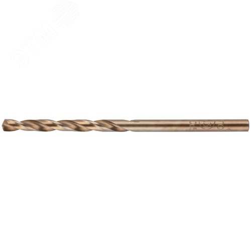 Изображение товара Сверло по металлу Cutop Profi с кобальтом 5% 3.3X65 мм, 2 шт (упак)