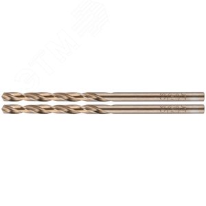 Сверло по металлу Cutop Profi с кобальтом 5% 3.4X70 мм, 2 шт - фото 4