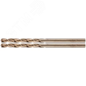 Сверло по металлу Cutop Profi с кобальтом 5% 3.5X70 мм, 2 шт - фото 4