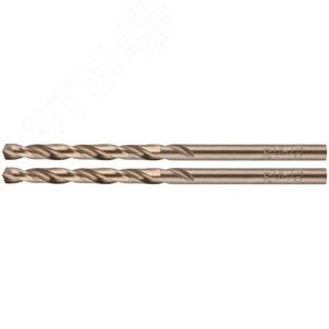 Сверло по металлу Cutop Profi с кобальтом 5% 3.9X75 мм, 2 шт - фото 4