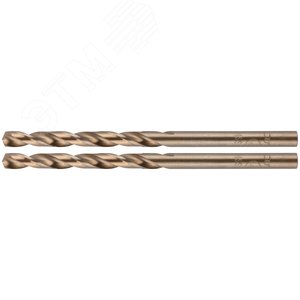 Сверло по металлу Cutop Profi с кобальтом 5% 4.1X75 мм, 2 шт - фото 4