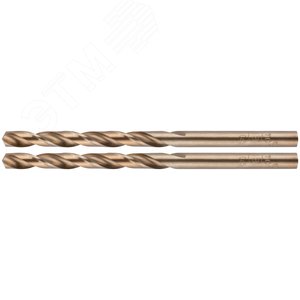 Сверло по металлу Cutop Profi с кобальтом 5% 4.8X86 мм, 2 шт - фото 5