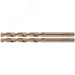 Сверло по металлу Cutop Profi с кобальтом 5% 5X86 мм, 2 шт - фото 4