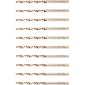 Сверло по металлу Cutop Profi с кобальтом 5%, 3.9X75 мм (10 шт) - фото 4