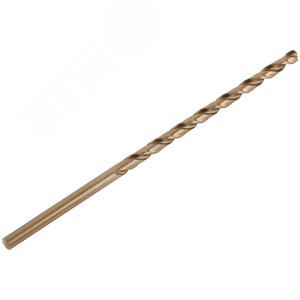Сверло по металлу удлиненное Profi с кобальтом 5%, 4,5x126 мм(10 шт.) - фото 4