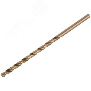 Сверло по металлу удлиненное Profi с кобальтом 5%, 5x132 мм (10 шт.) - фото 2